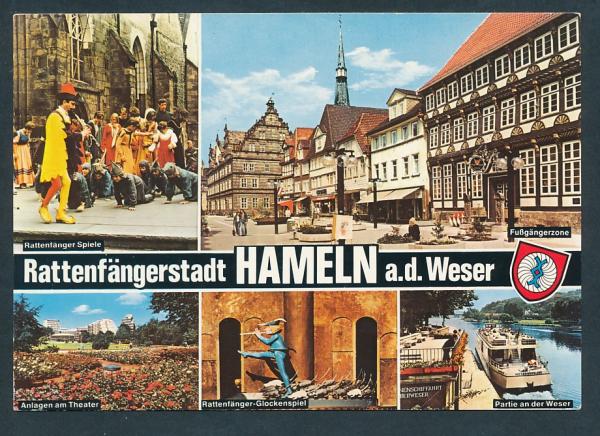 Rattenfängerstadt HAMELN a. d. Weser